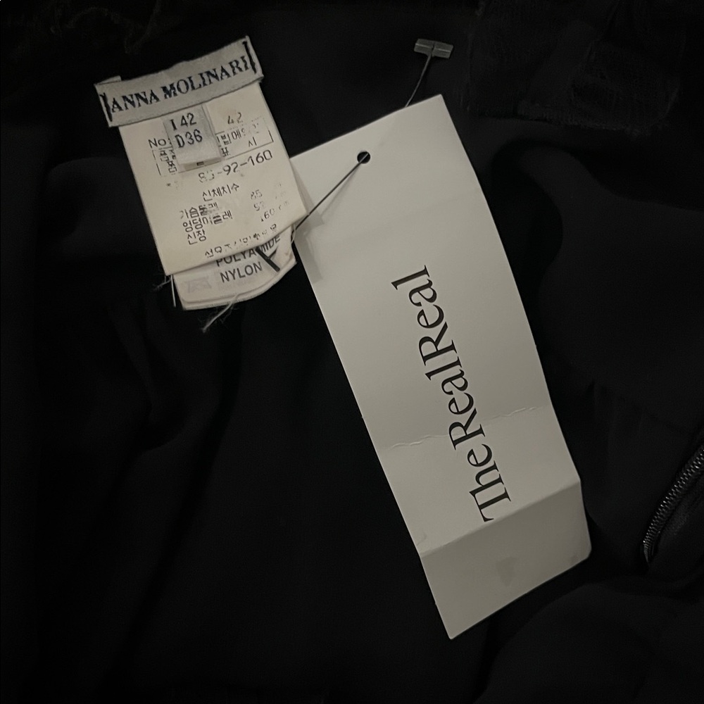 Anna Molinari Black Lace Dress - Picture 11 of 11